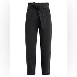 582- Joe’s Jeans NWOT Faded Black The Brinkley Paperbag High Rise Size 25